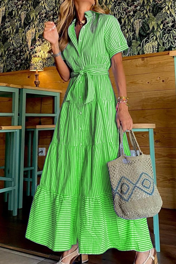 LP | Striped Long Dress