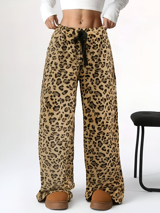 Nikita | Leopard print lounge pants