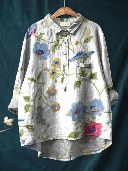 Lorventis™ | Elegant and versatile floral blouse