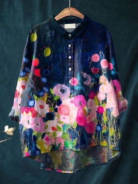 Lorventis™ | Elegant and versatile floral blouse