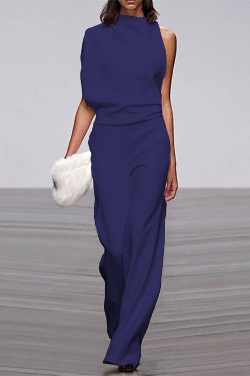 LD Half Turtleneck Boot Cut Jumpsuits (12 colors)