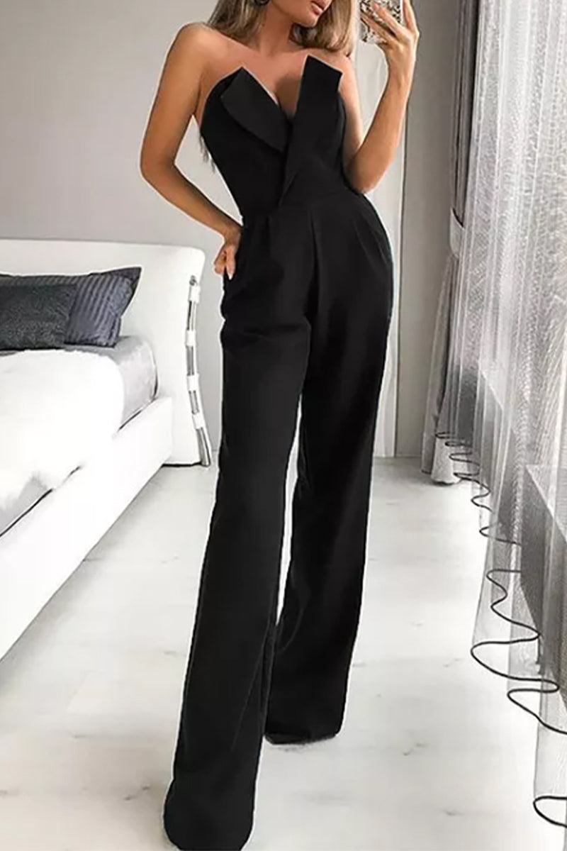 Casual solid-color jumpsuits (3 colors)