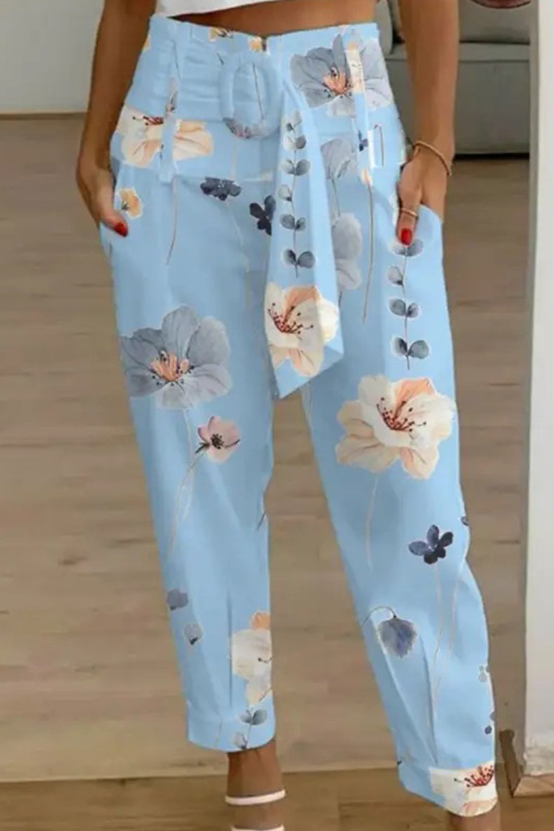 Casual Patchwork Bag Print Loose Mid Waist Harlan Else Swimsuits