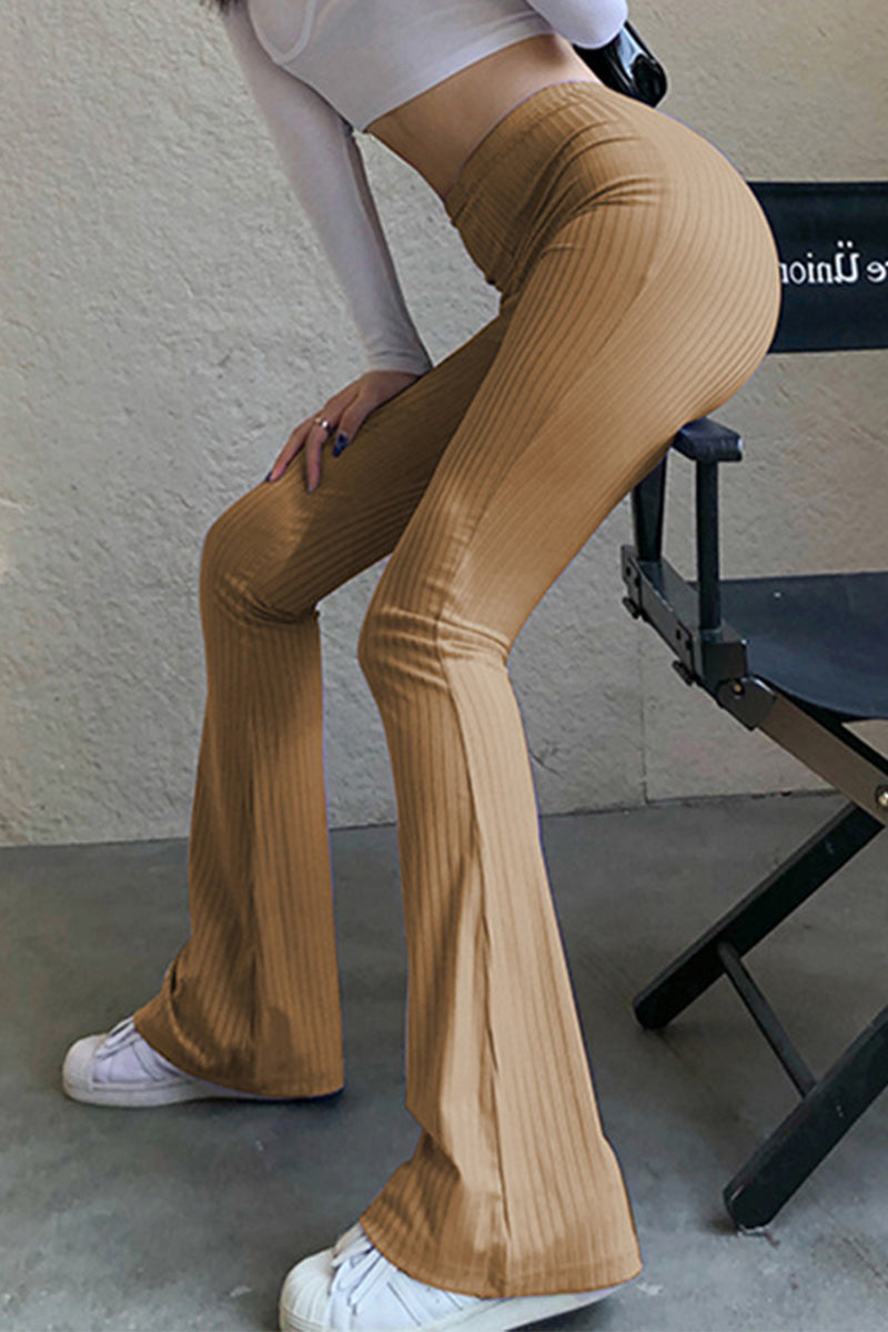 Casual simplicity solid-making-ohigh-waist speaker solid-color shorts