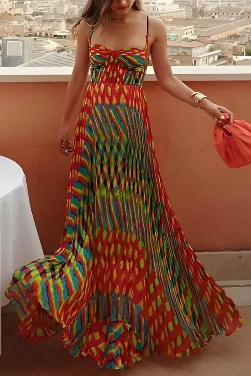 LP | Elegant bandage dresses with contrasting striped patchwork and V-neckline