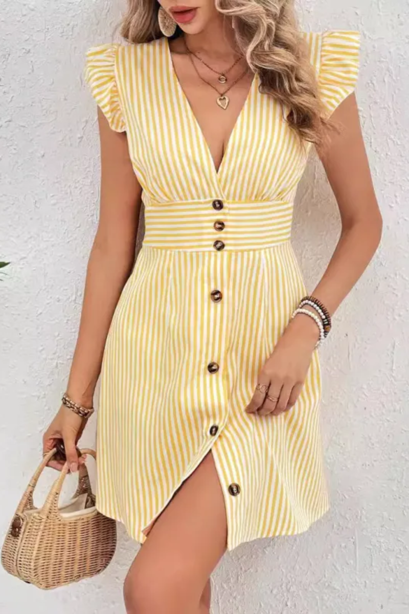 LP | V-neck shirt dress for women