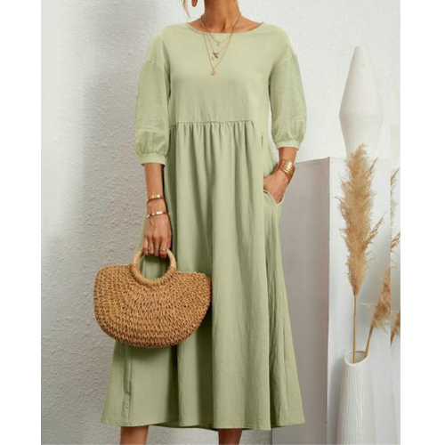 LD | Elegant summer dress with dinner jacket and romantic details