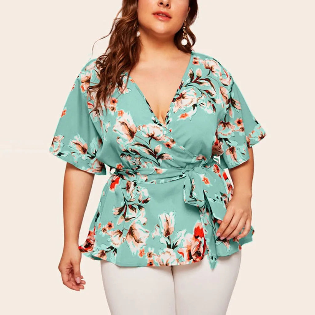Vardi Dante™ Fenna Plus-Size Top | Colorful and versatile