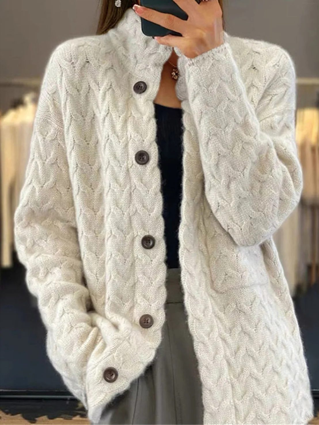 Nora – Chic and Casual Women's Cardigan | Everyday Comfort and Elegance