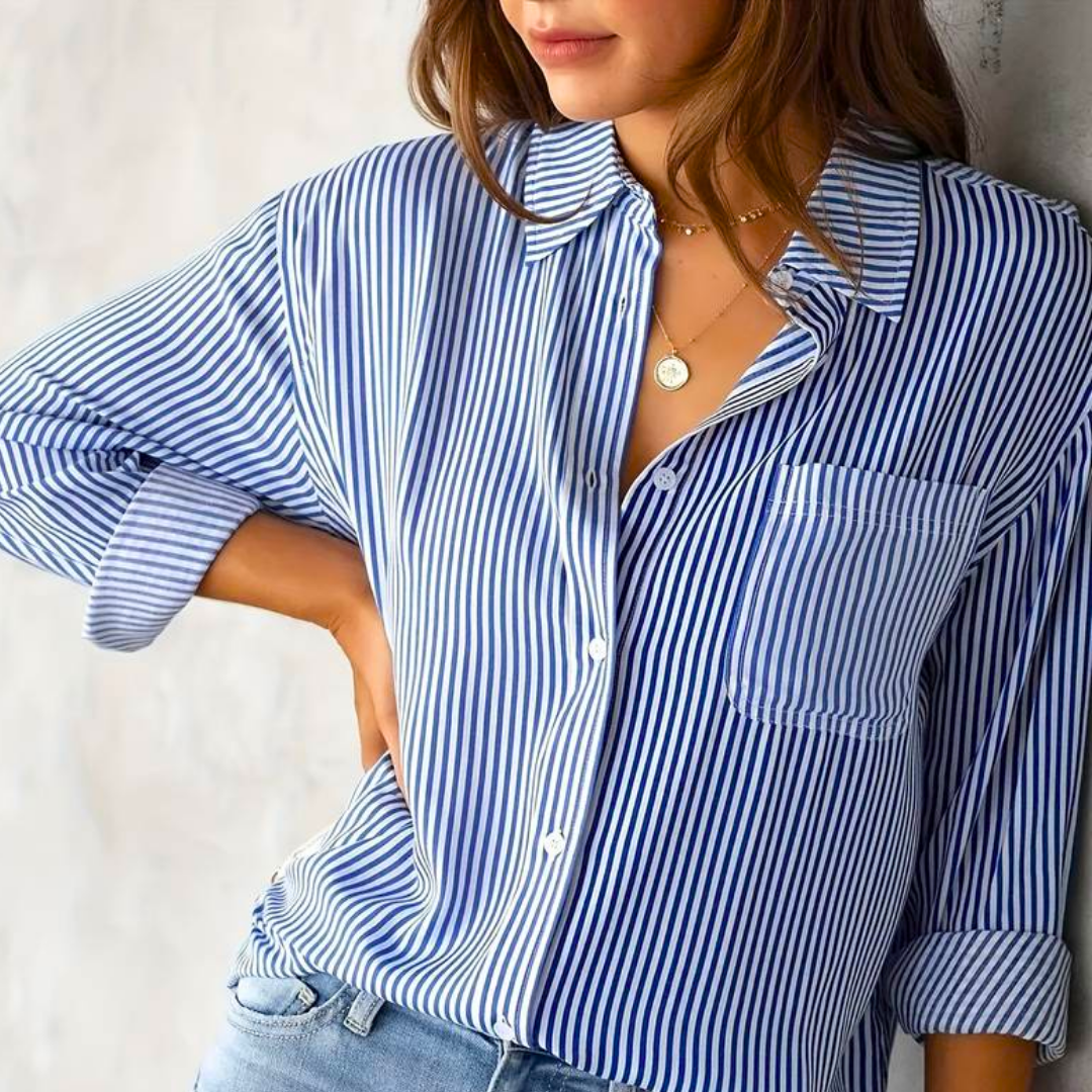 Jet | women's casual striped blouse