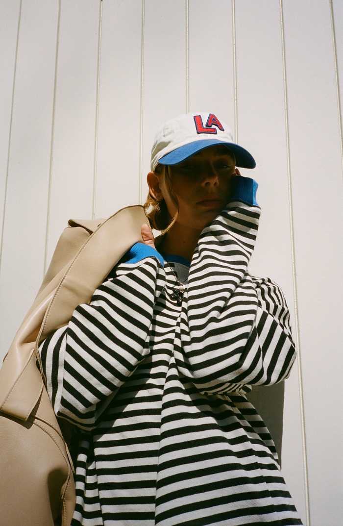 Helena | Chic and Comfortable Women's Striped Sweater