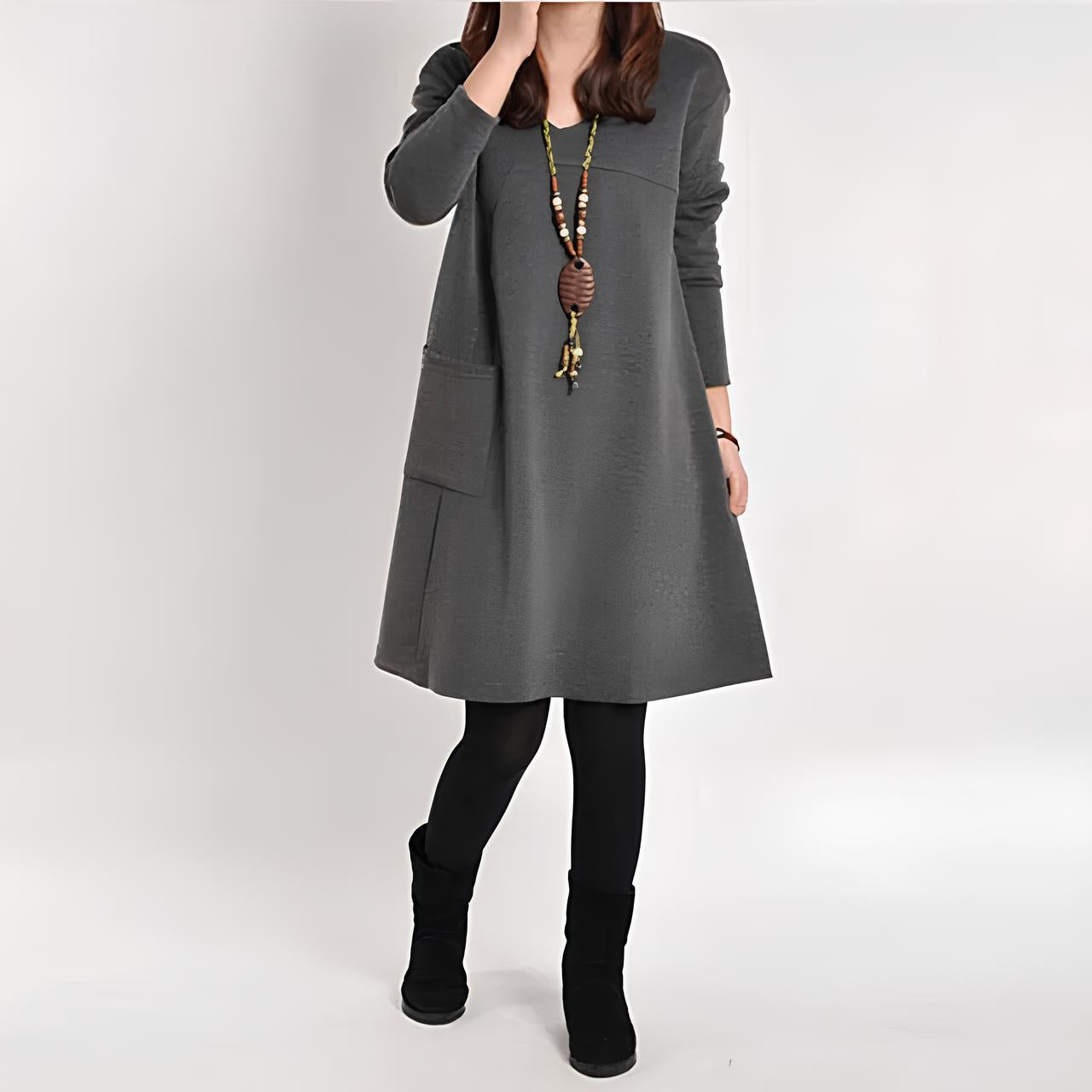 LP | Elegant dress with bag