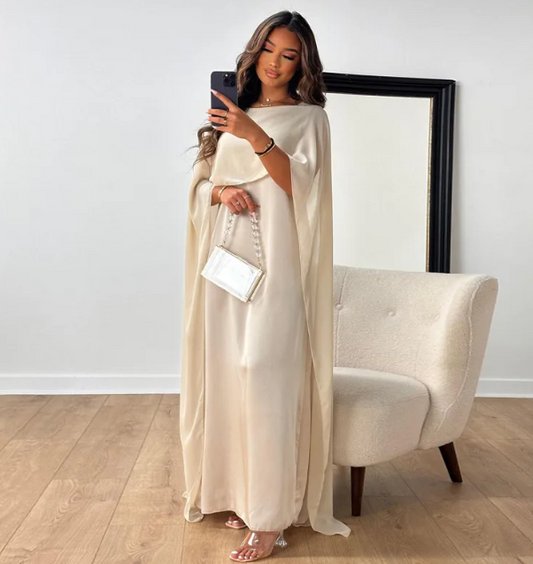 Ariana - Long satin dresses for women