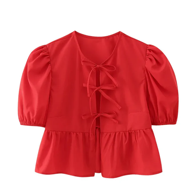Poplin blouse
