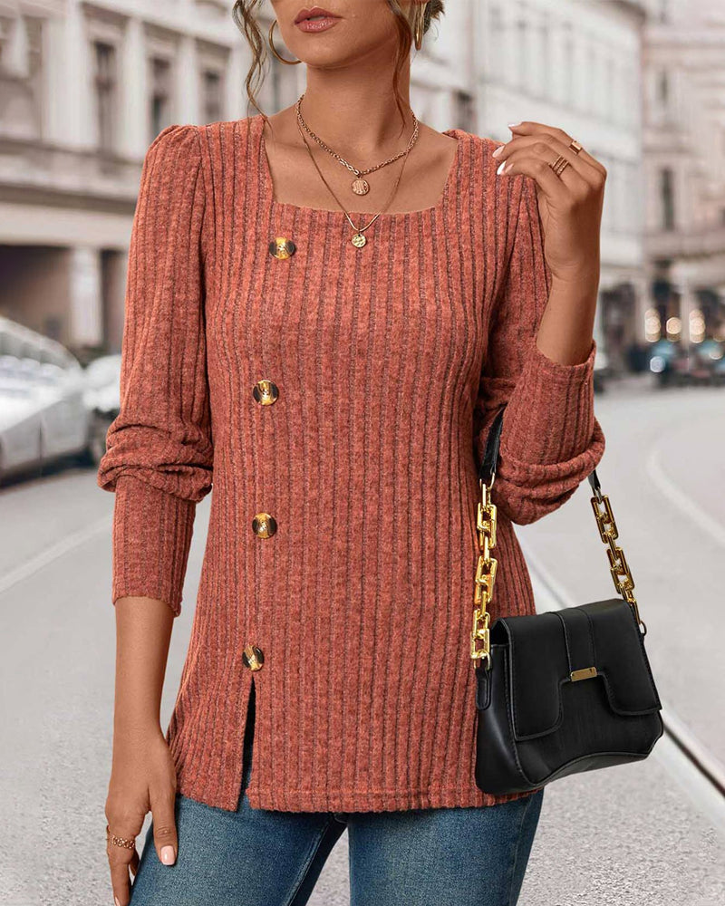 Flora | Women's Elegant Knit Top Chic and Comfortable