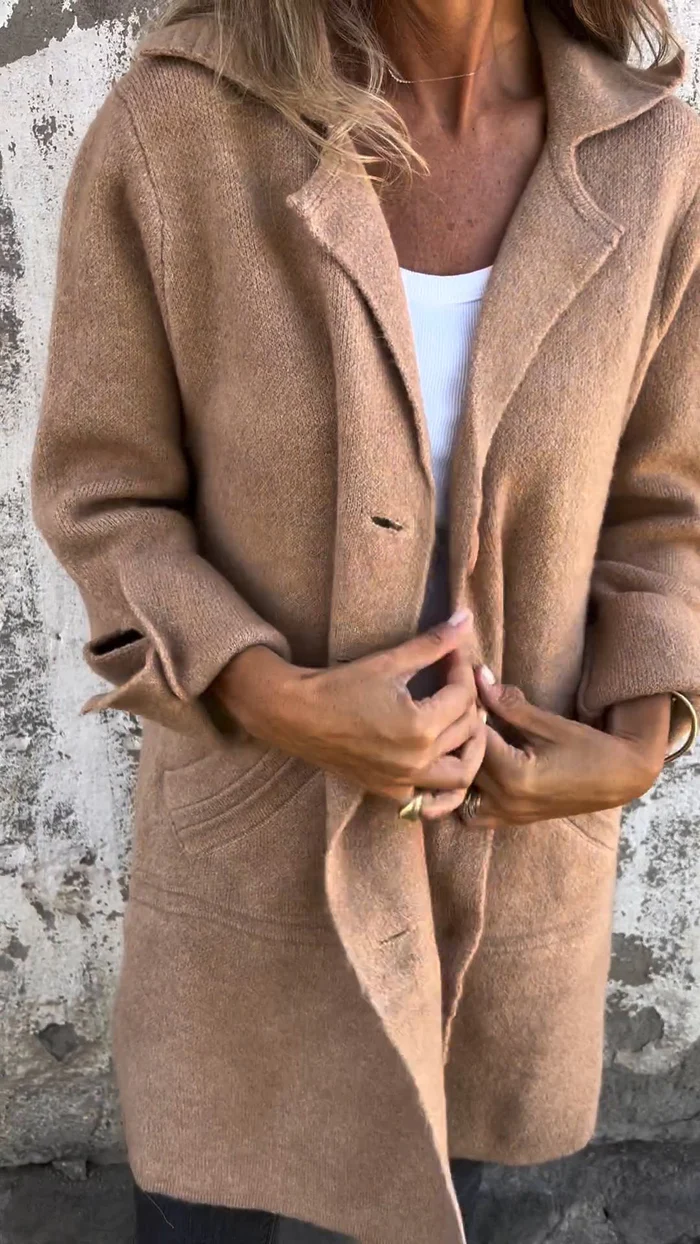 Liezl | Women's Casual Long Coat Chic and Comfortable