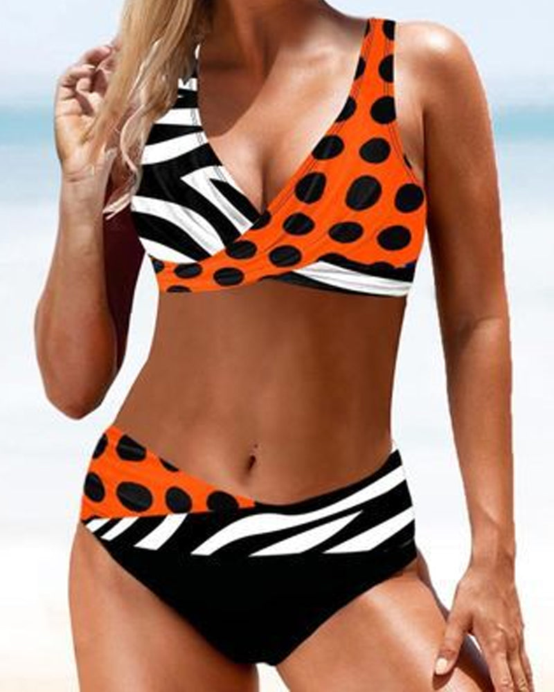 LP | Colorful Bikini Swimsuit