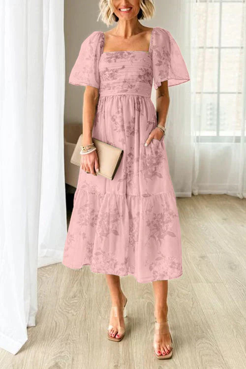 LP | Floral Midi Dress