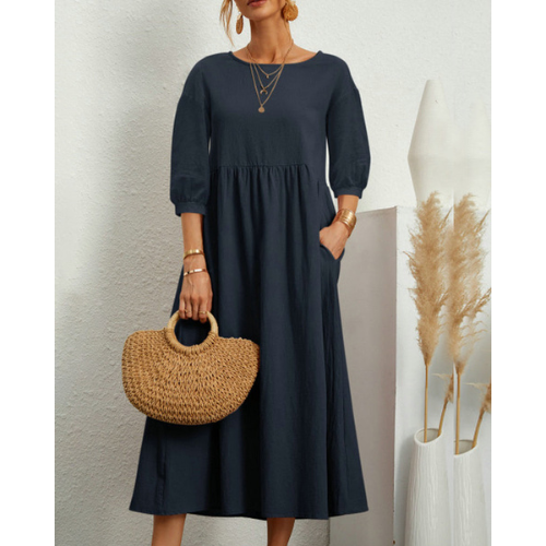 LD | Elegant summer dress with dinner jacket and romantic details