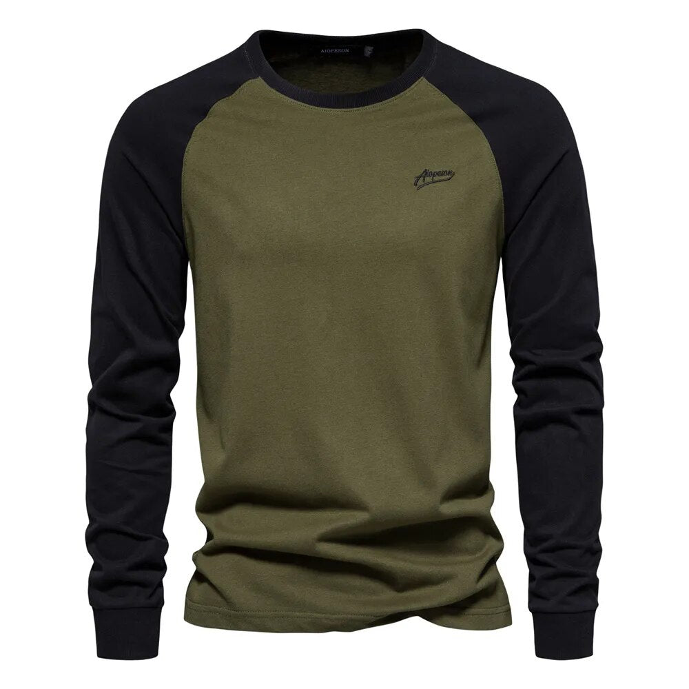 Dymano Shirt | Long-sleeved shirt with round collar