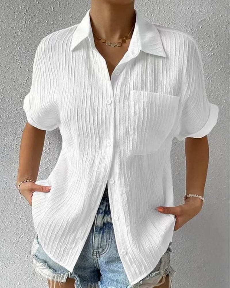 LP | Elegant and comfortable one-color shirt