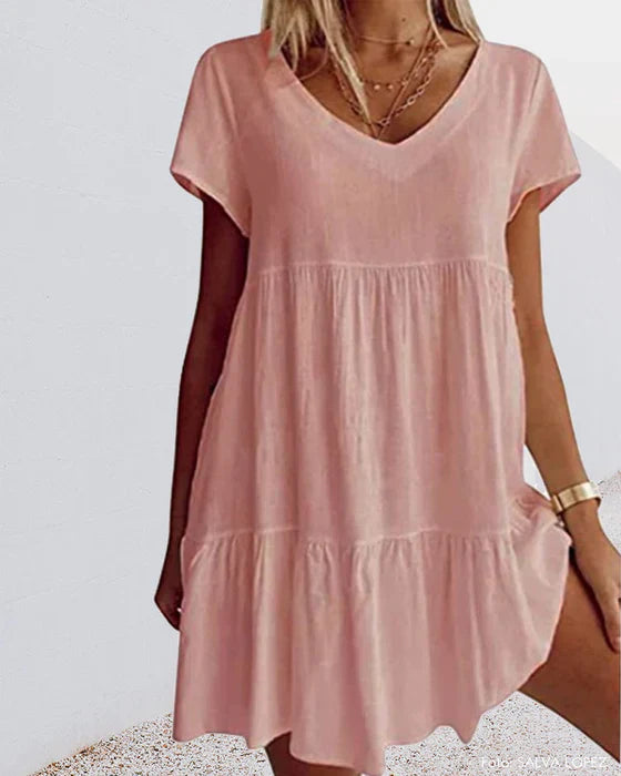 LP | Loose, casual dress with short sleeves