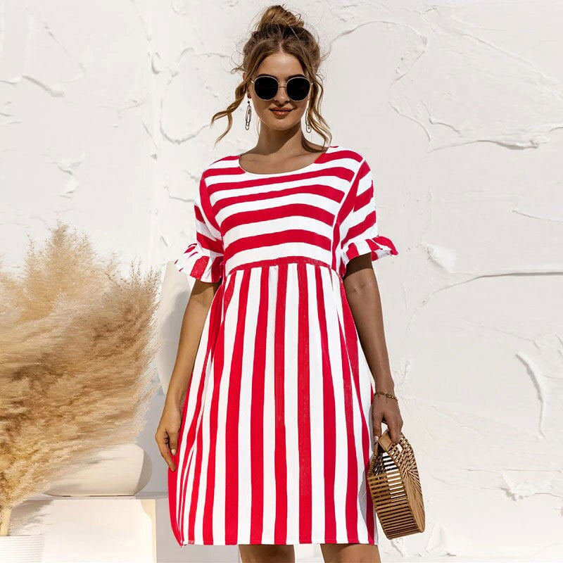 LD | Elegant maxi dress with long sleeves