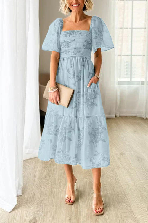 LP | Floral Midi Dress
