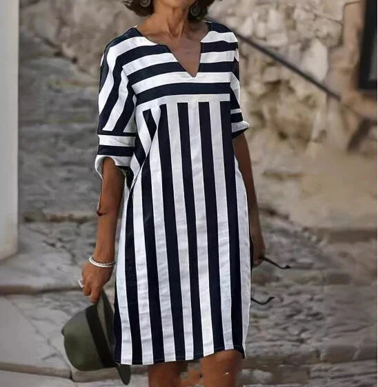LP | Classic Striped Dress