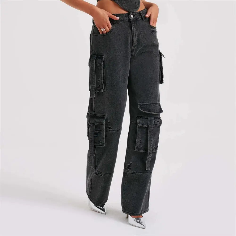 Olivia | Denim corset set | Tough & Elegant | Authentic Denim