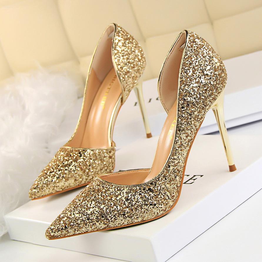 Luxury women's shoes Sexy women's pumps High-heeled shoes