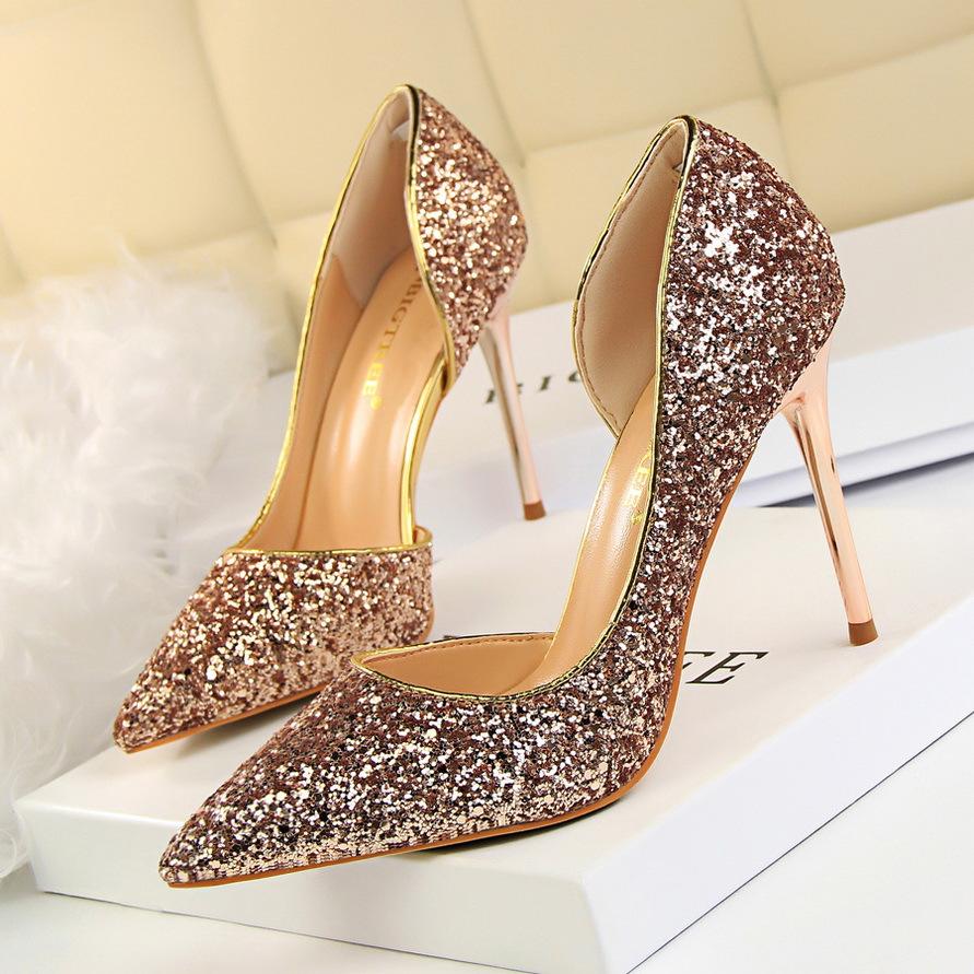 Luxury women's shoes Sexy women's pumps High-heeled shoes