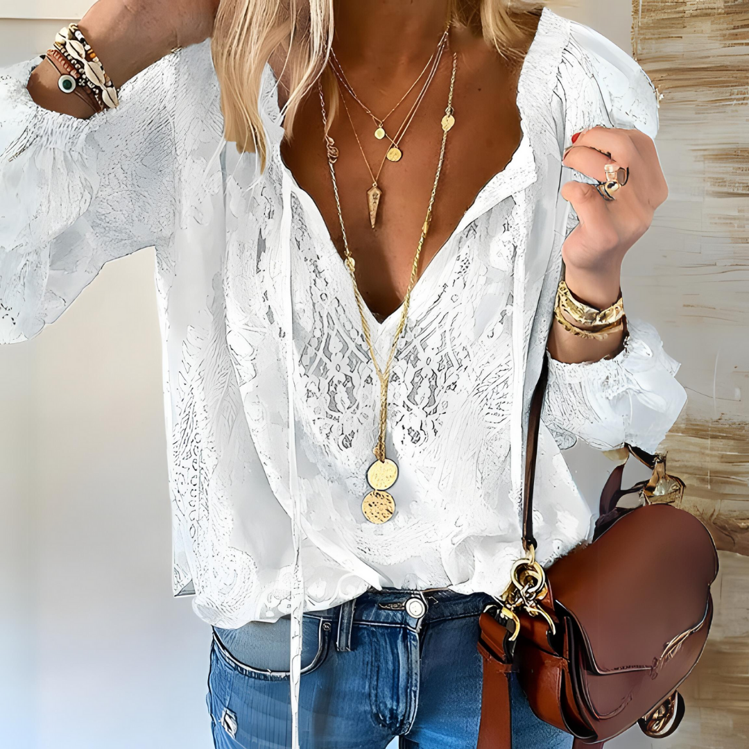 LP | crochet boho blouse for women