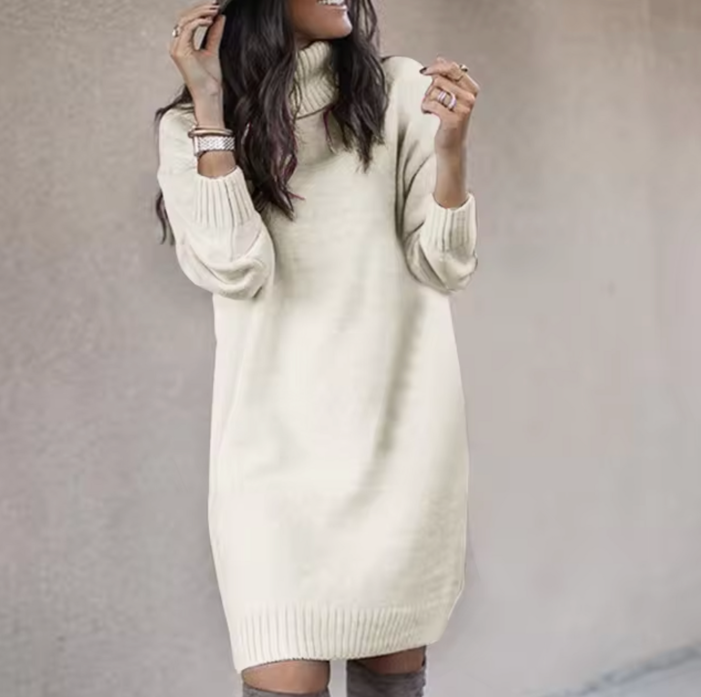 LP | Phoebe - Dress with loose sweater