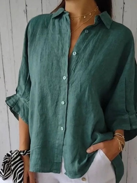 LP | Women's casual cotton and linen shirt