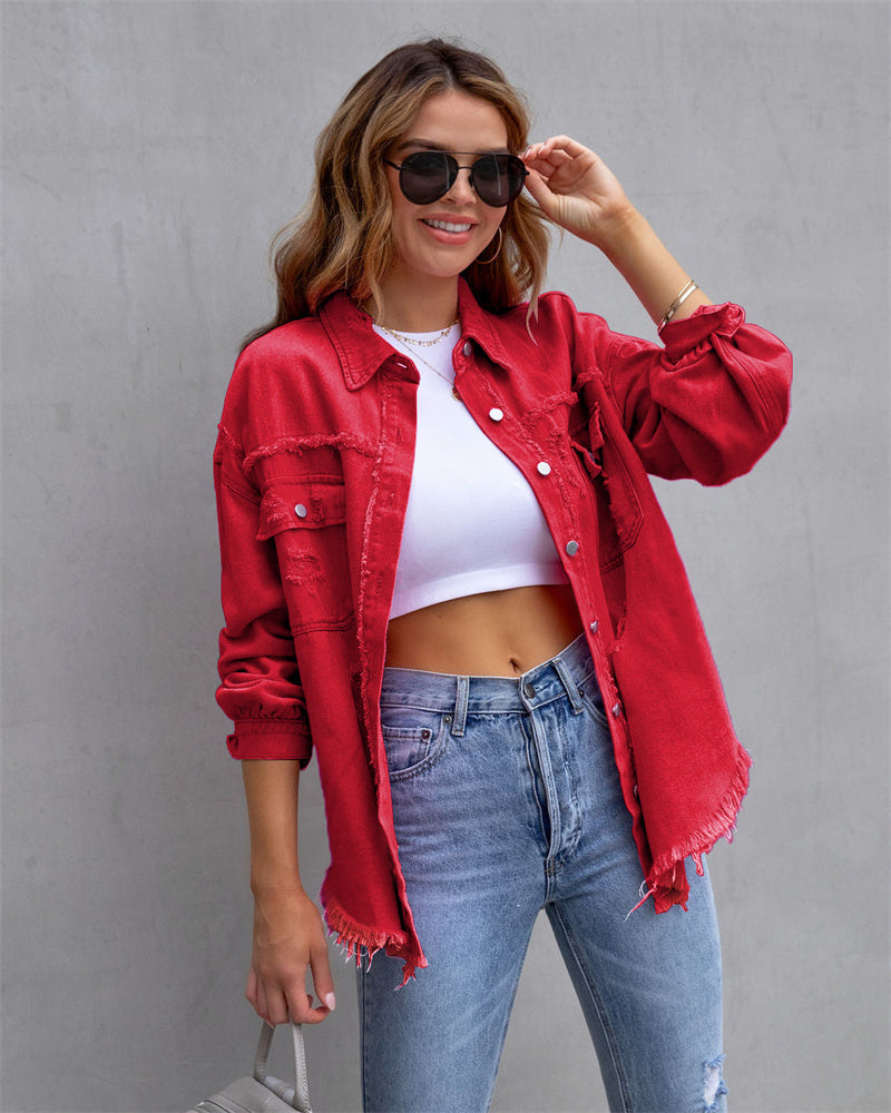 Jasmine | Stylish and Casual Chic Women's Denim Jacket