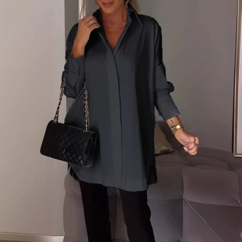 LP | Shirt with lapels for women