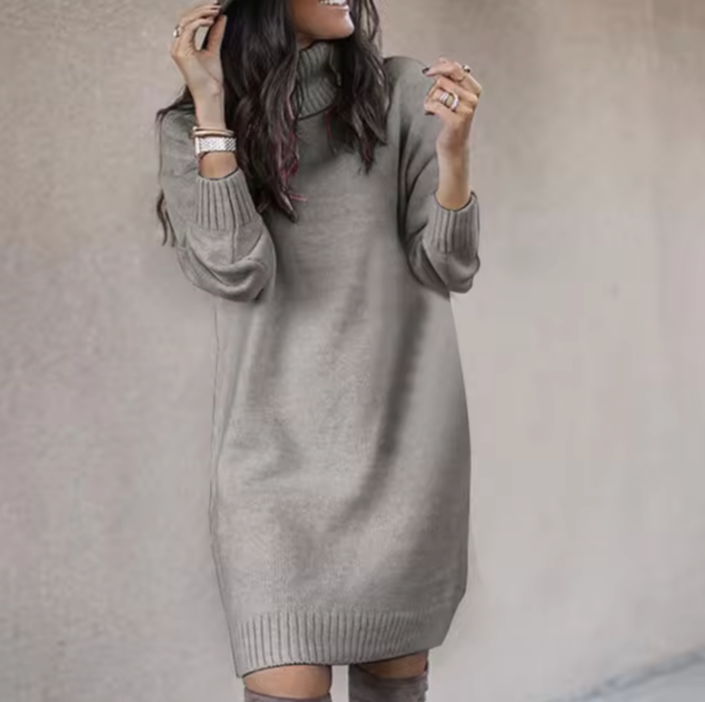 LP | Phoebe - Dress with loose sweater
