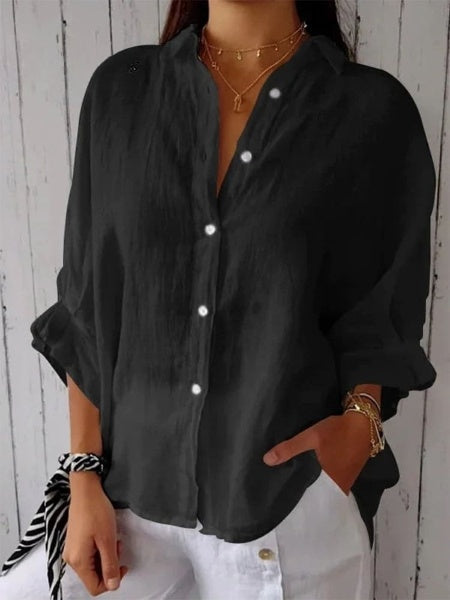 LP | Women's casual cotton and linen shirt