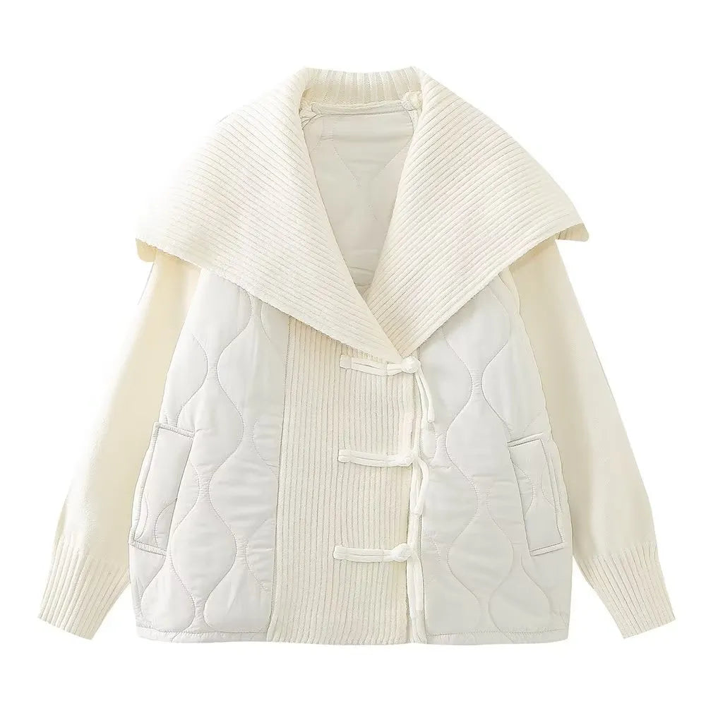 Zamma | Women's Oversized Sweater with Casual Sailor Collar