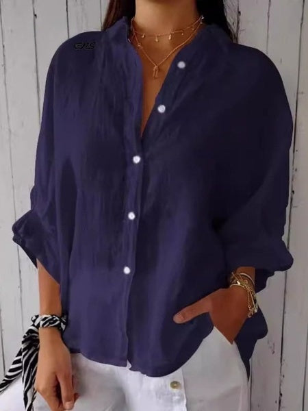 LP | Women's casual cotton and linen shirt