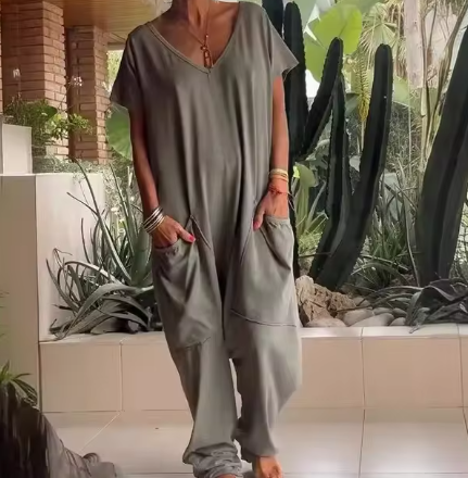 Xenia - Streetwear Fashion New Loose Jumpsuit