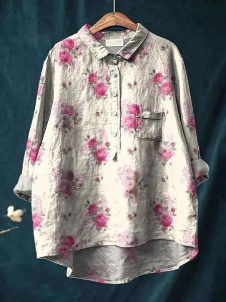 Lorventis™ | Elegant and versatile floral blouse
