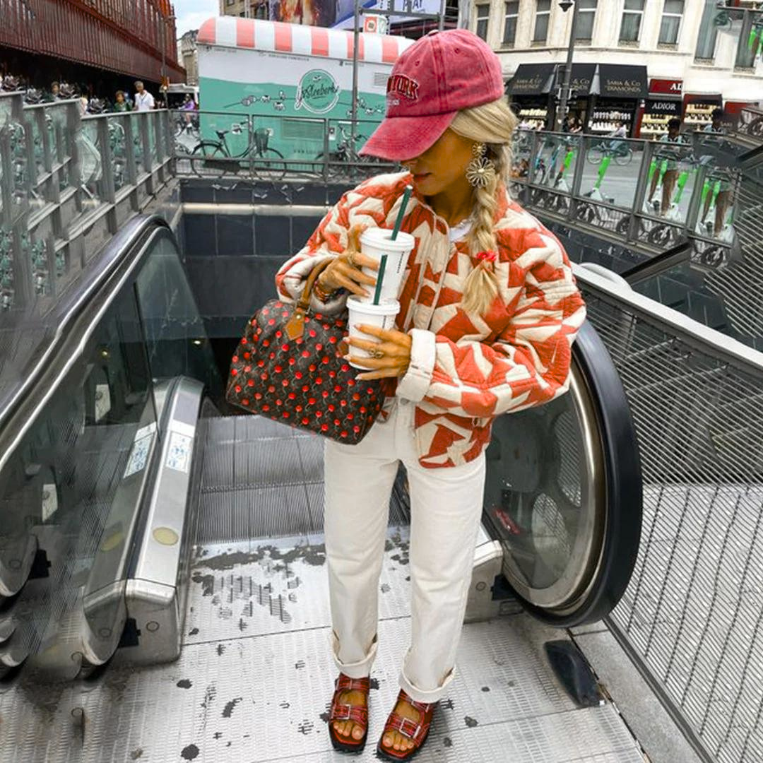 Graciela | Women's Quilted Jacket with Chic Floral Print and Comfort