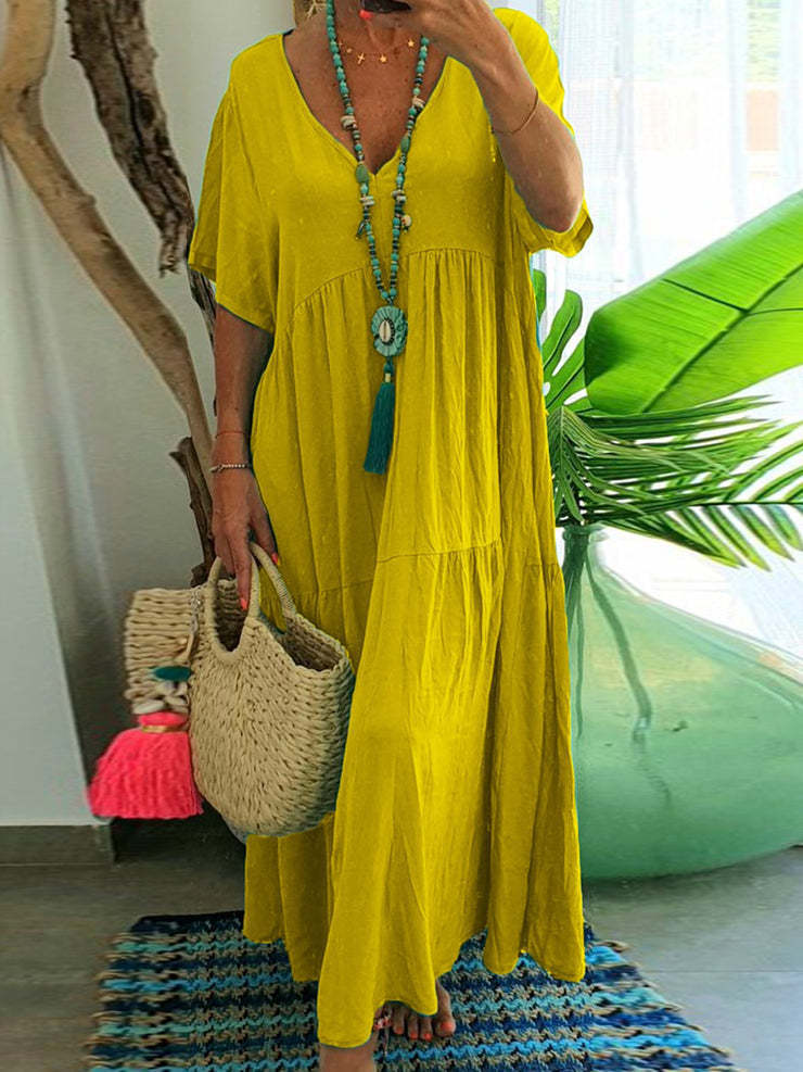 women's casual long dress