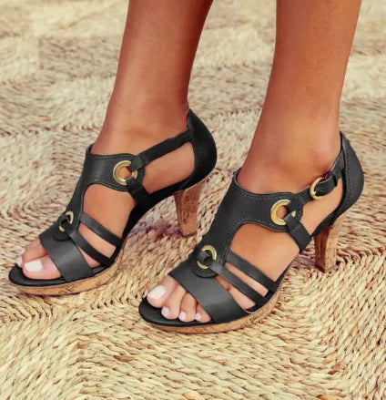 Mary - comfortable heeled sandals
