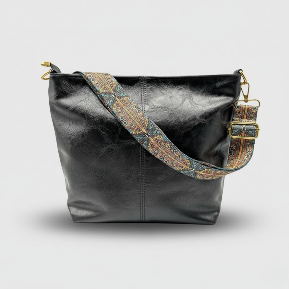 Chelsey's Vintage Charm | Leather Shoulder Bag