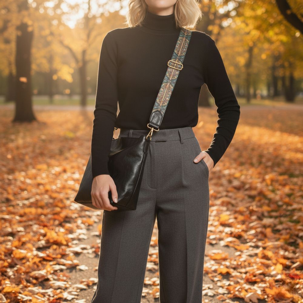 Chelsey's Vintage Charm | Leather Shoulder Bag