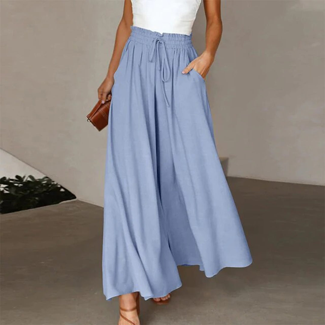GRETA - Loose-fitting, elegant pants
