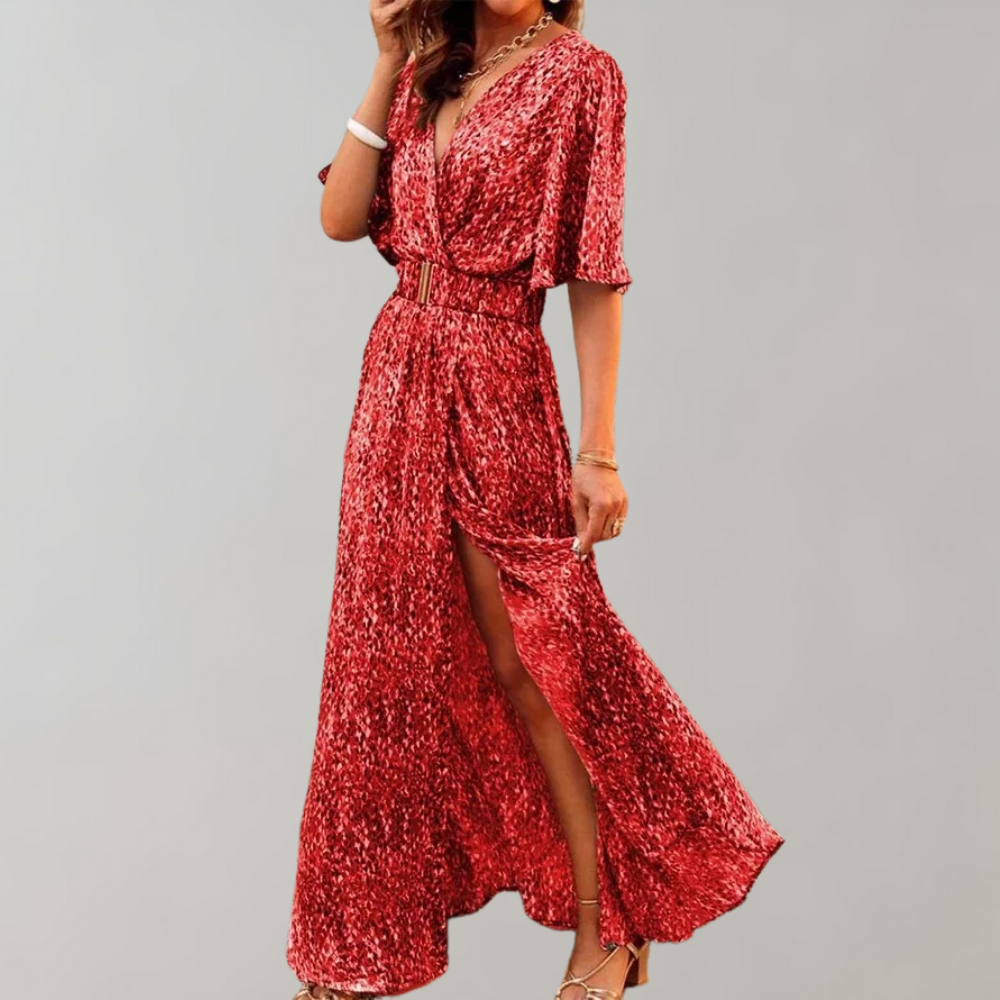 LP | Maxi summer wrap dress